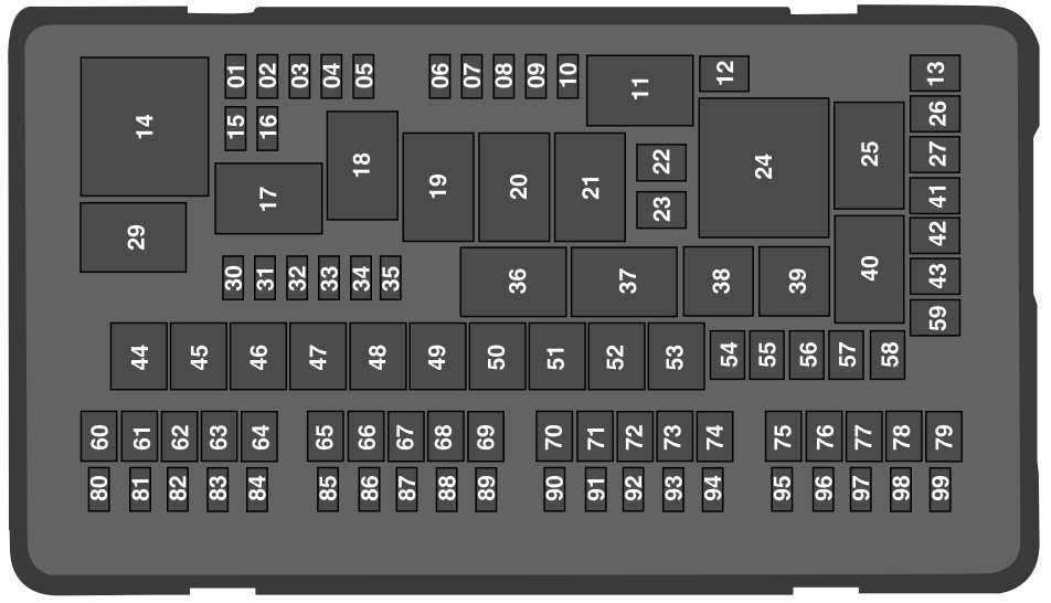 2017 f450 fuse box diagram
