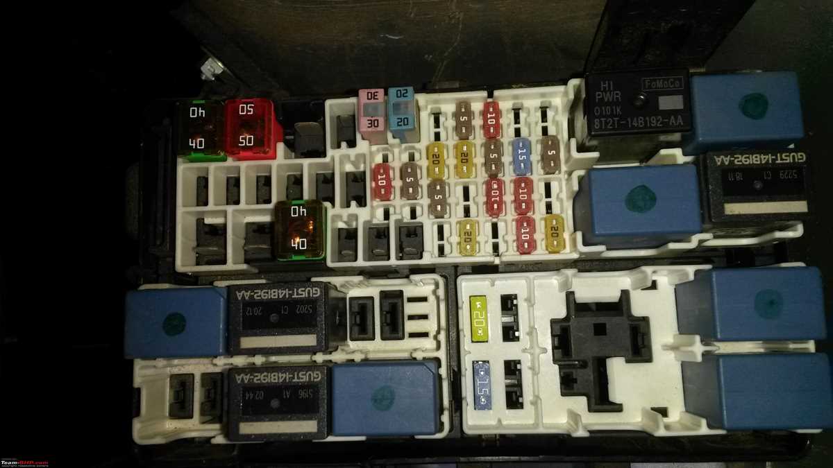 1996 ford aspire fuse box diagram
