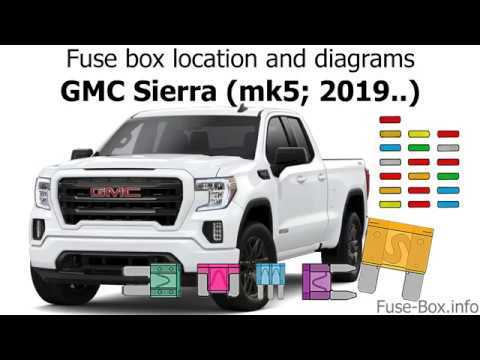 2019 gmc 2500 fuse box diagram
