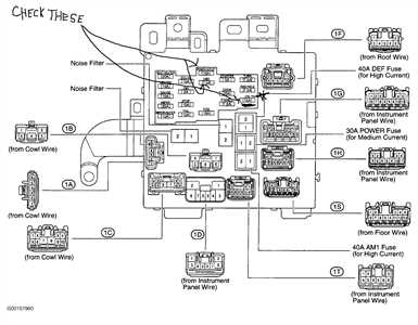 1999 lexus rx300 fuse box diagram