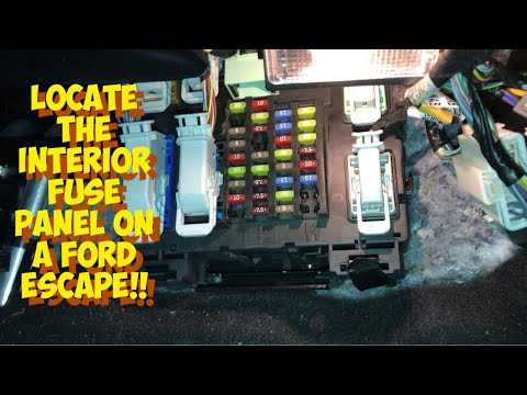 2017 ford escape fuse panel diagram