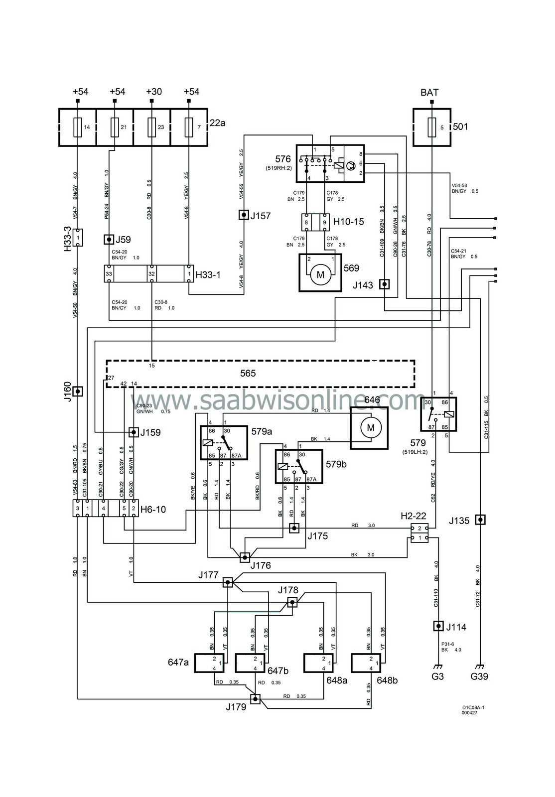saab 9 3 2004 fuse diagram