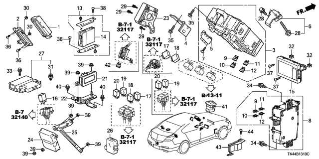 2011 acura tl fuse box diagram