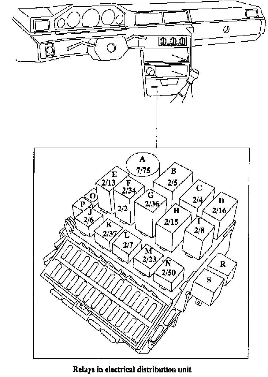 volvo 940 fuse diagram