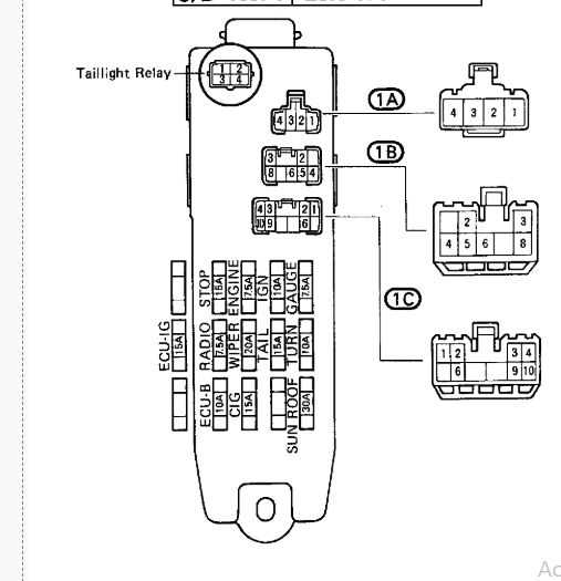 ae92 fuse box diagram