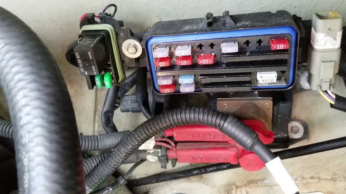 sea doo spark fuse box diagram