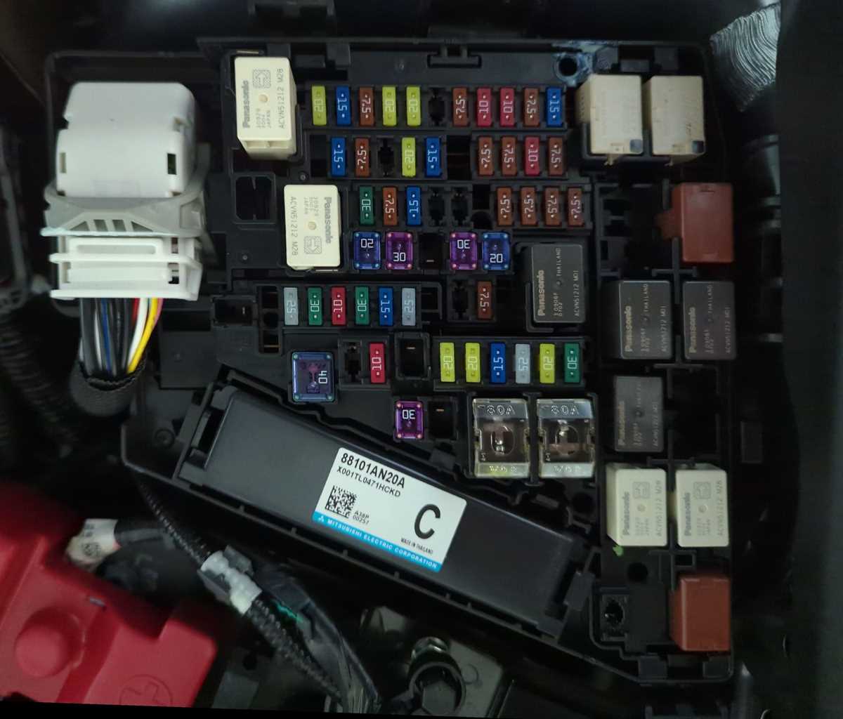2024 subaru crosstrek fuse box diagram
