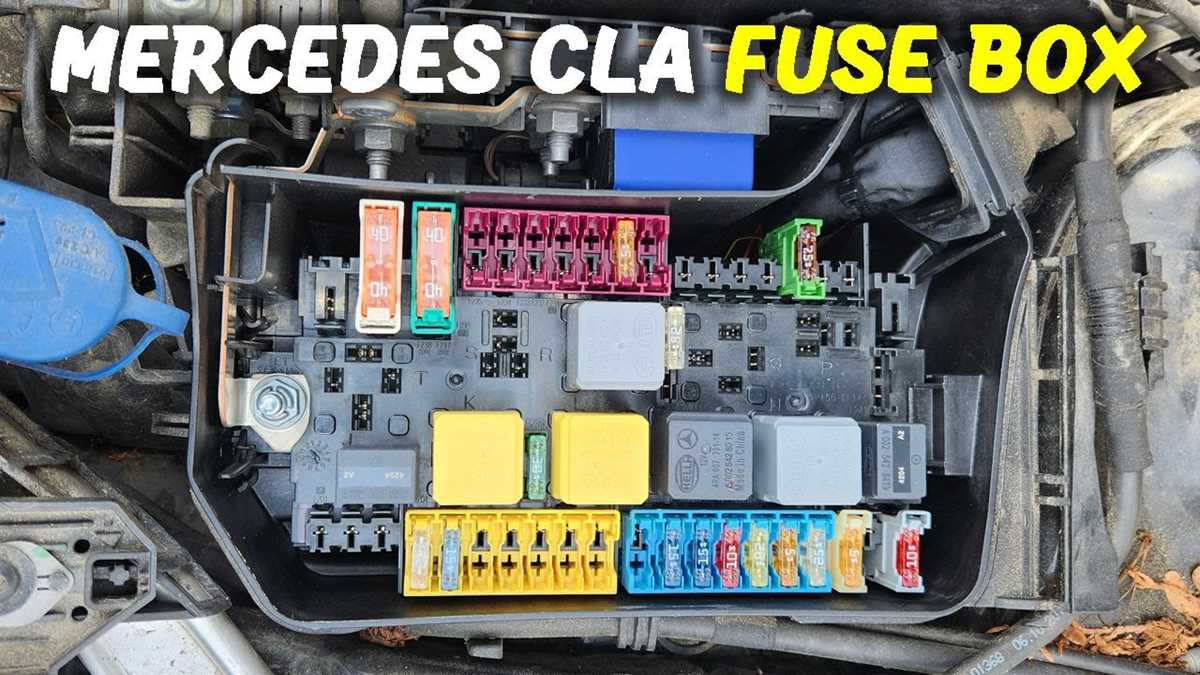 2015 mercedes cla 250 fuse box diagram