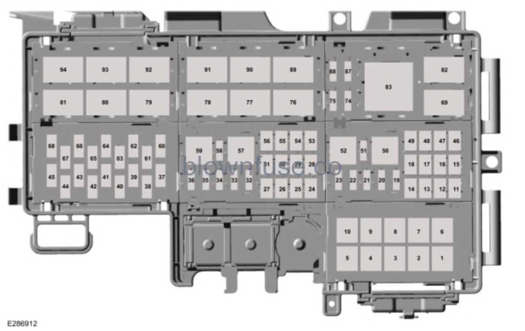 01 ford mustang fuse box diagram