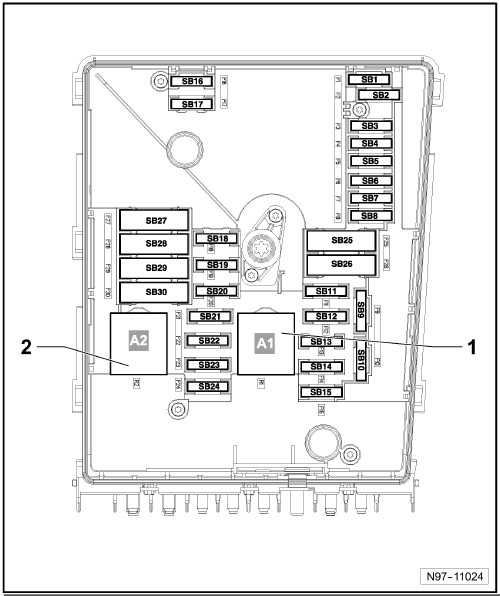 audi a3 2004 fuse box diagram