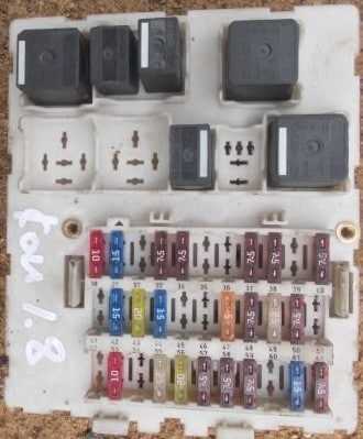 ford transit connect fuse diagram