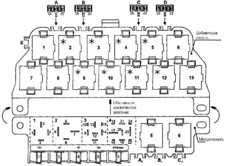 skoda octavia 2012 fuse box diagram