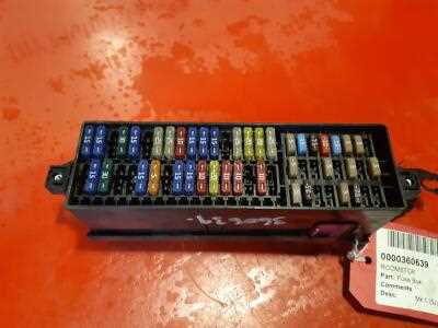 skoda roomster fuse box diagram