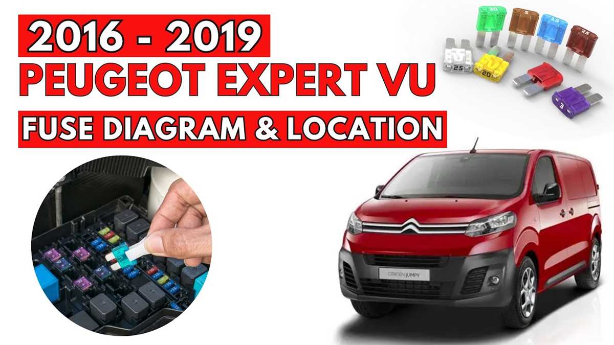 peugeot expert van fuse box diagram