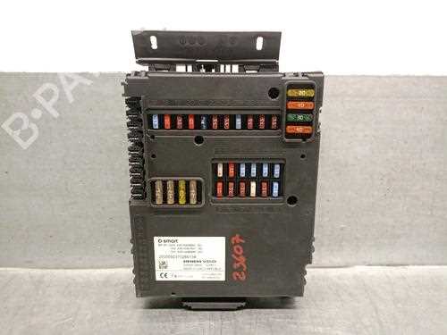 smart 453 fuse box diagram