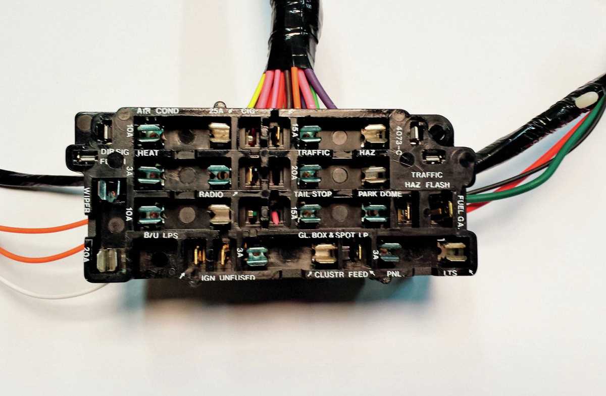 1978 chevy truck fuse box diagram