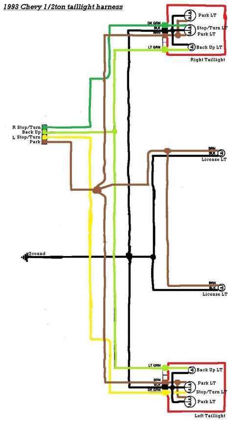 1993 chevy 2500 4x4 6.5 fuse box diagram