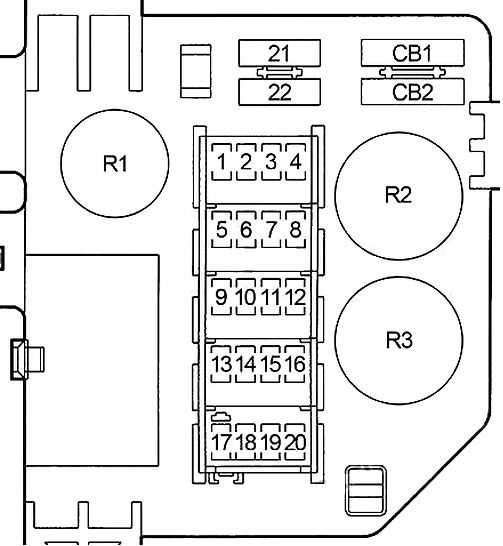 1992 dodge van fuse box diagram