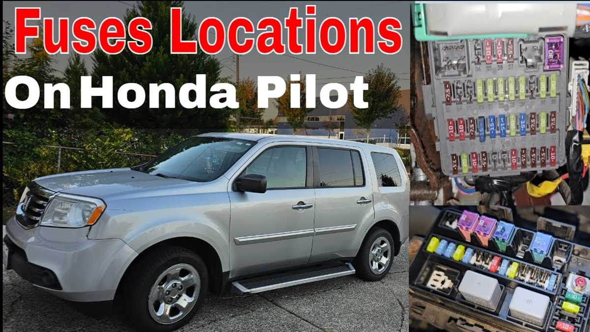 2011 honda pilot fuse box diagram
