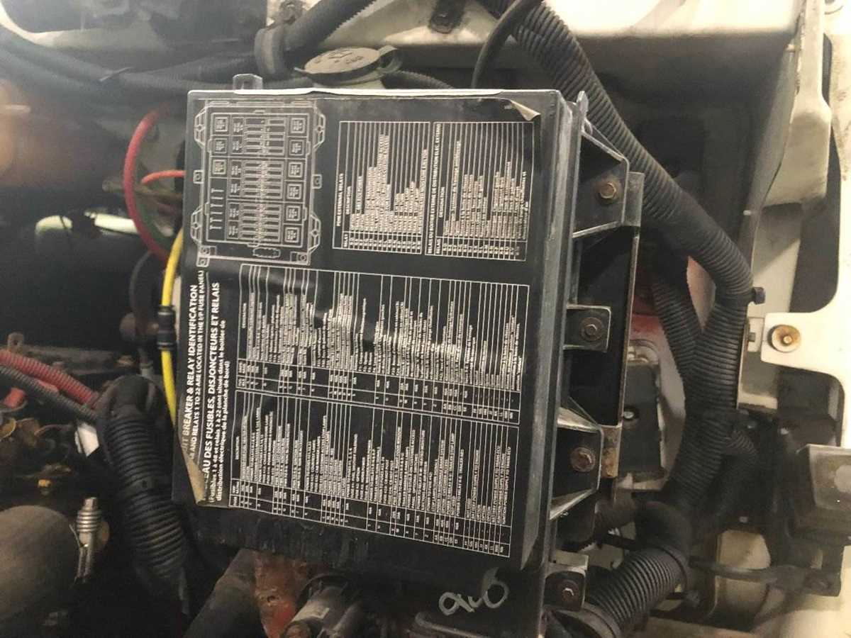 sterling truck fuse panel diagram