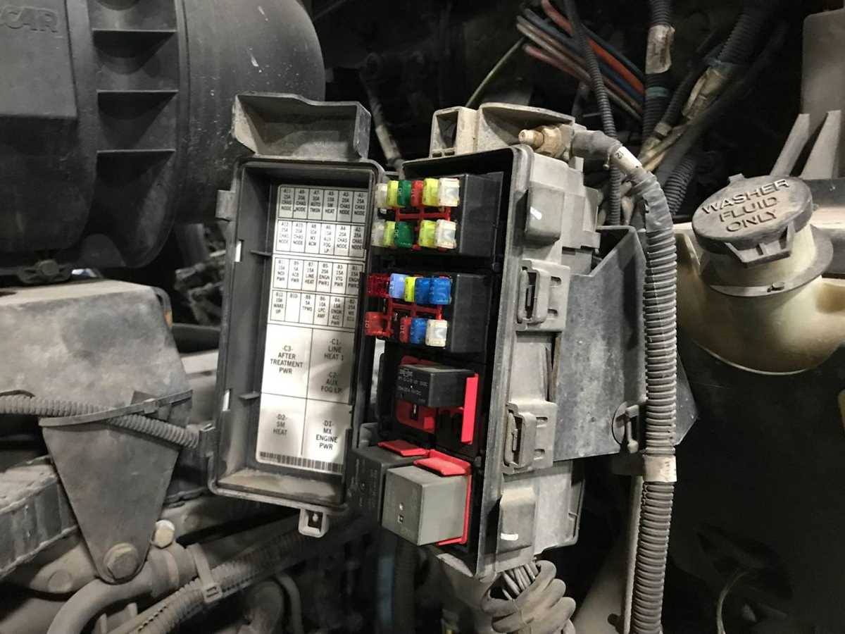 2014 kenworth t660 fuse box diagram