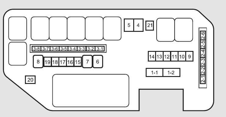 2001 acura tl fuse box diagram