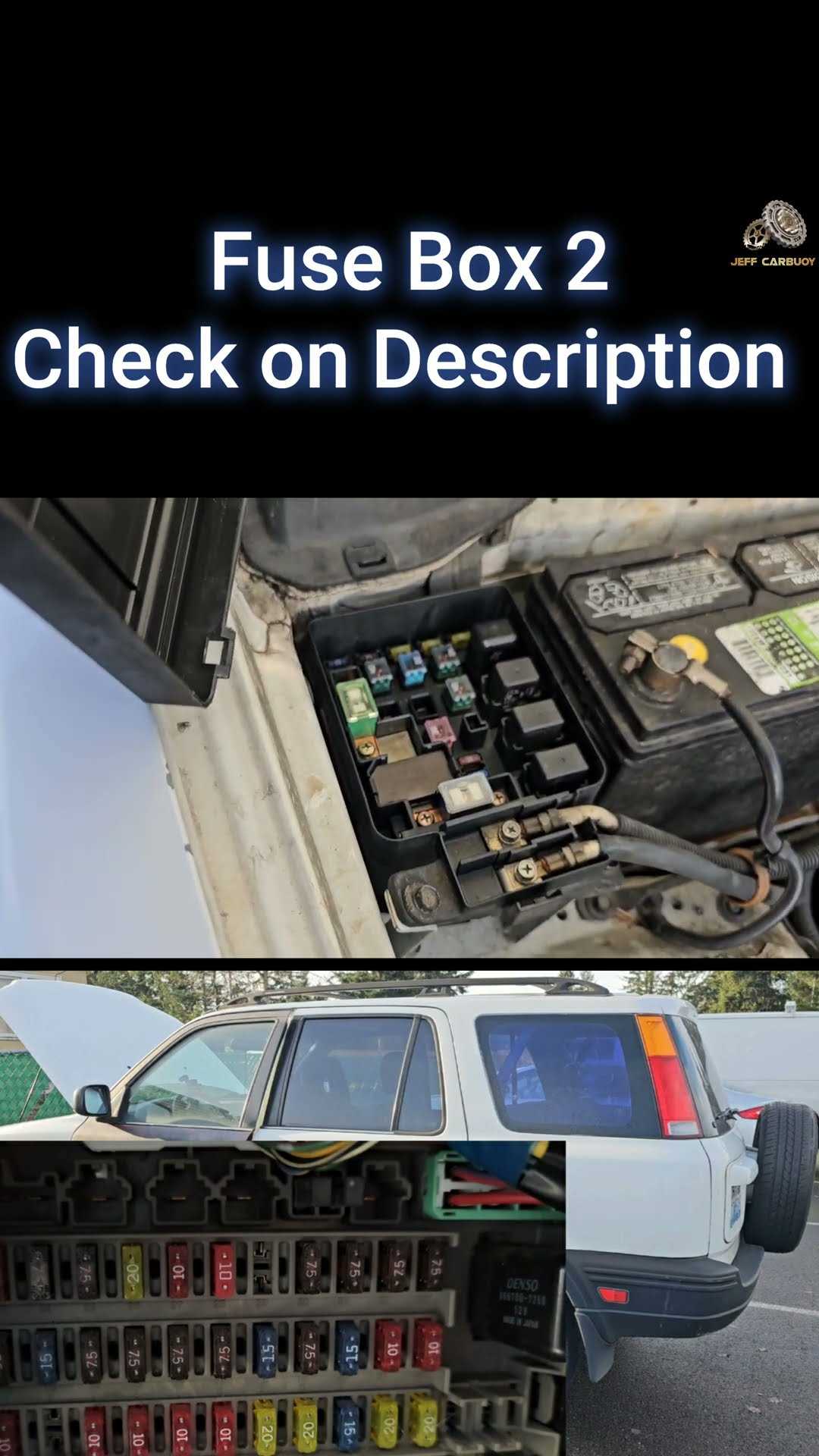 2001 honda crv fuse box diagram