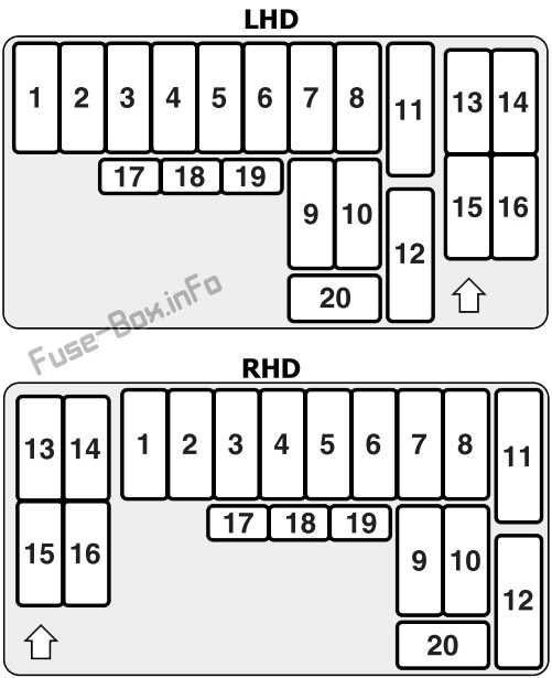 pajero sport fuse box diagram