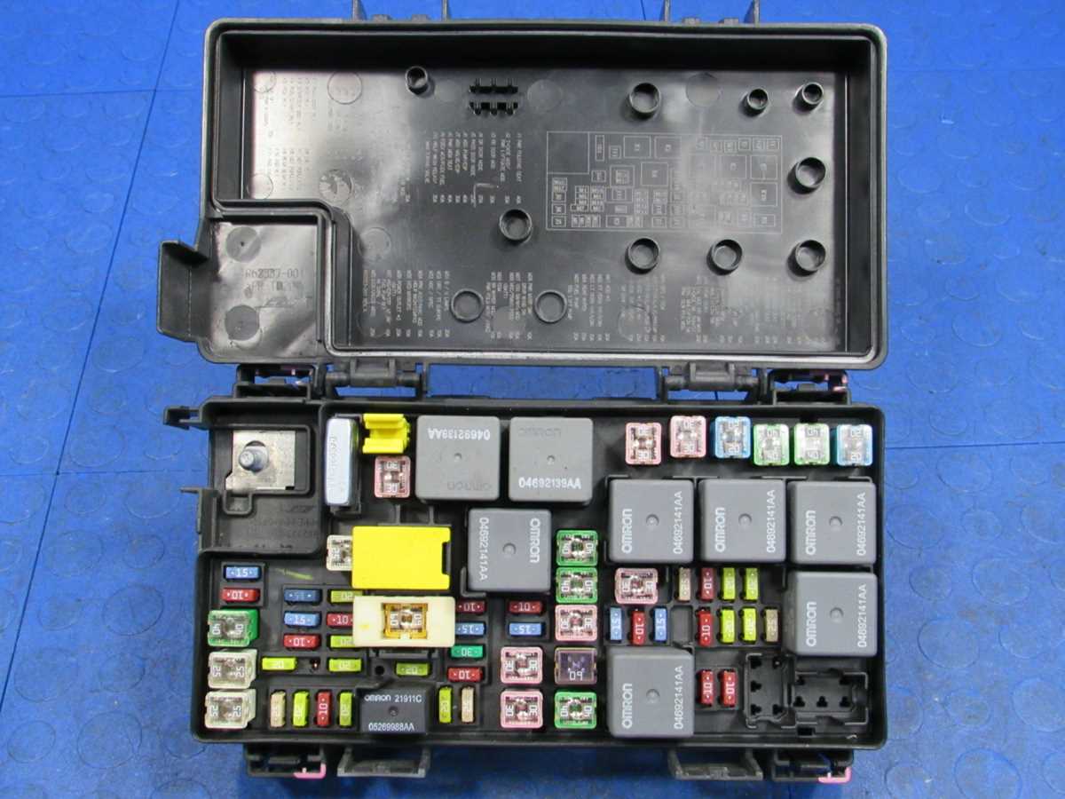 dodge caravan fuse box diagram