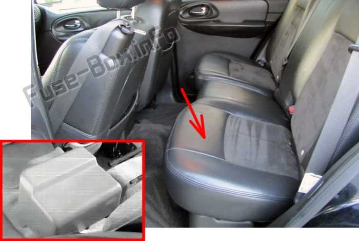 2004 chevy trailblazer fuse panel diagram