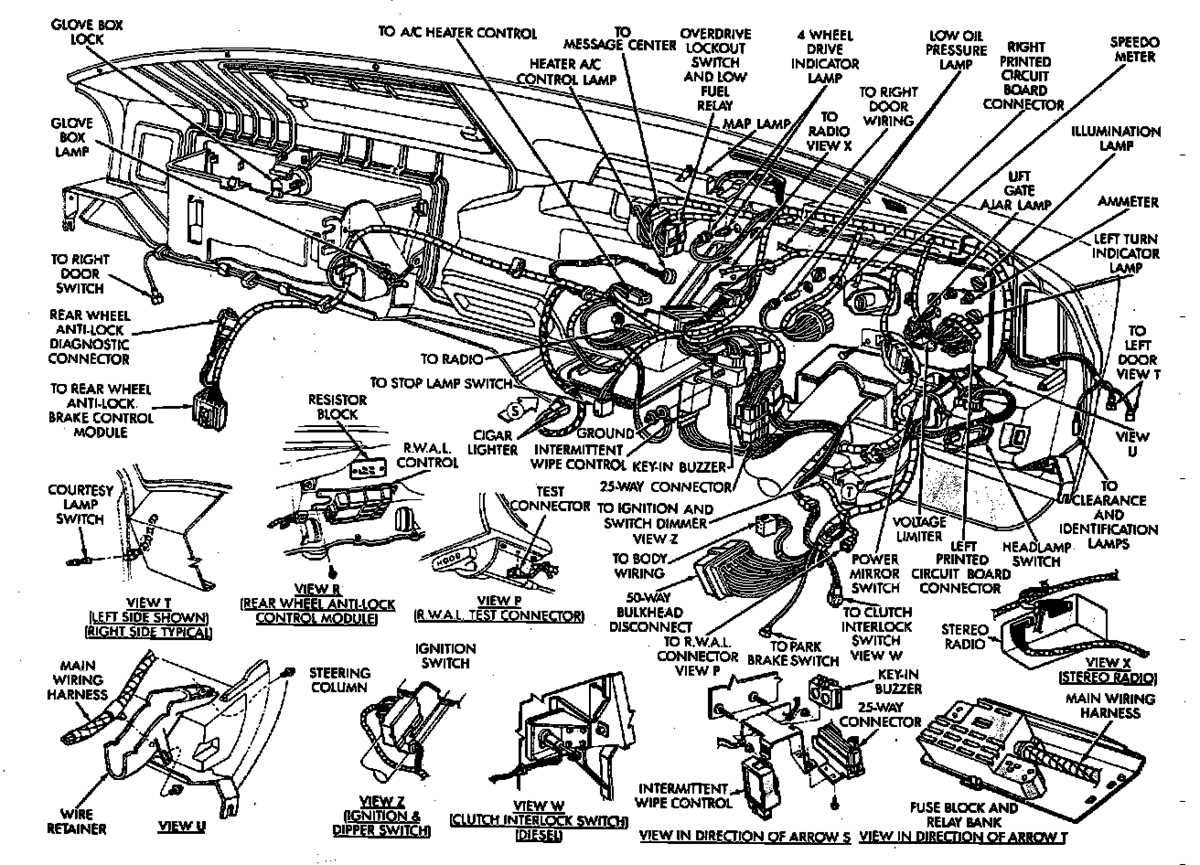1990 dodge ram fuse box diagram 1990 dodge ram fuse box diagram