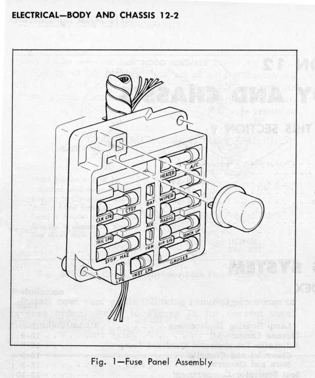 el camino fuse box diagram