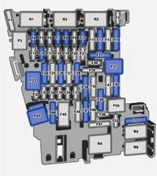 tiguan 2015 fuse box diagram