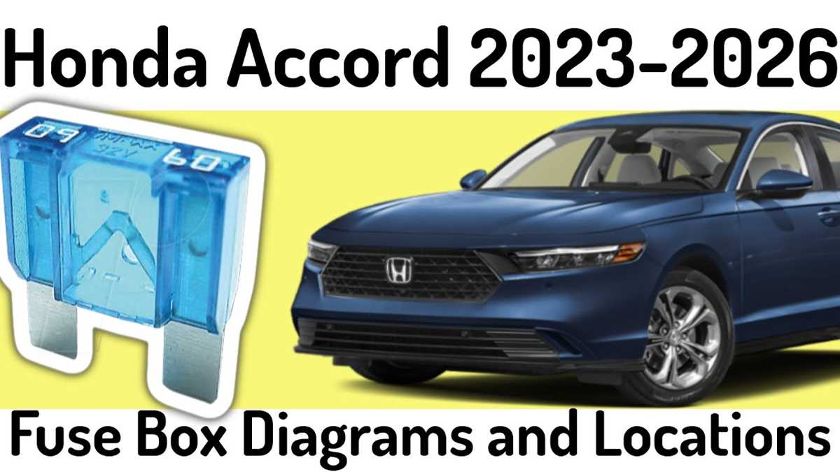 2022 honda accord fuse box diagram