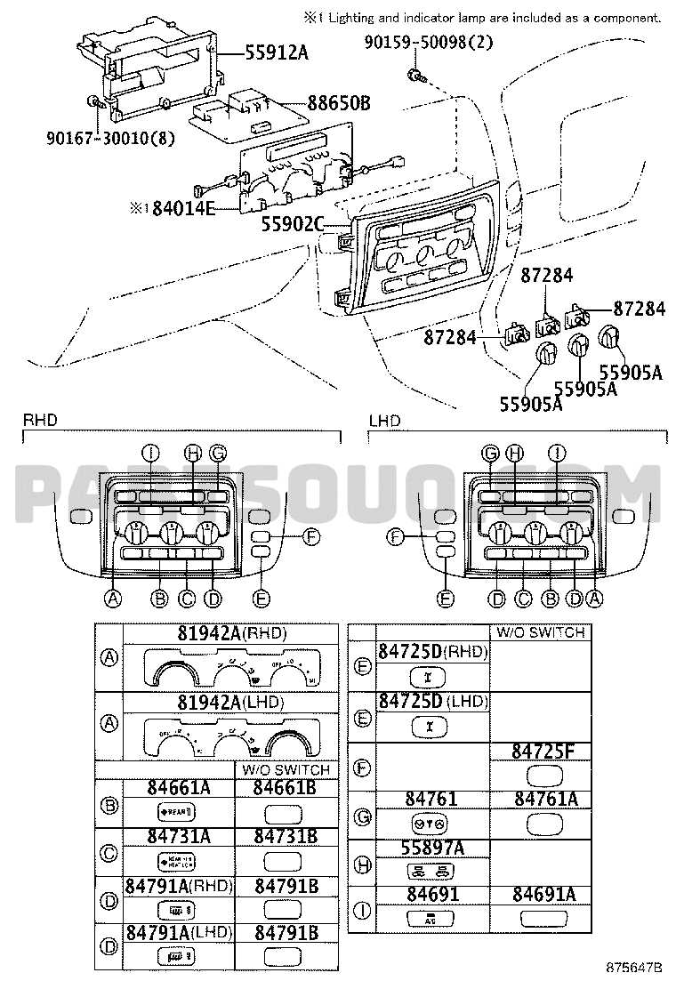 toyota land cruiser 100 fuse box diagram