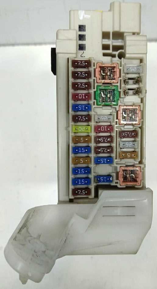 toyota vios 2019 fuse box diagram