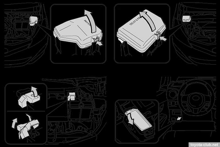 toyota yaris fuse diagram