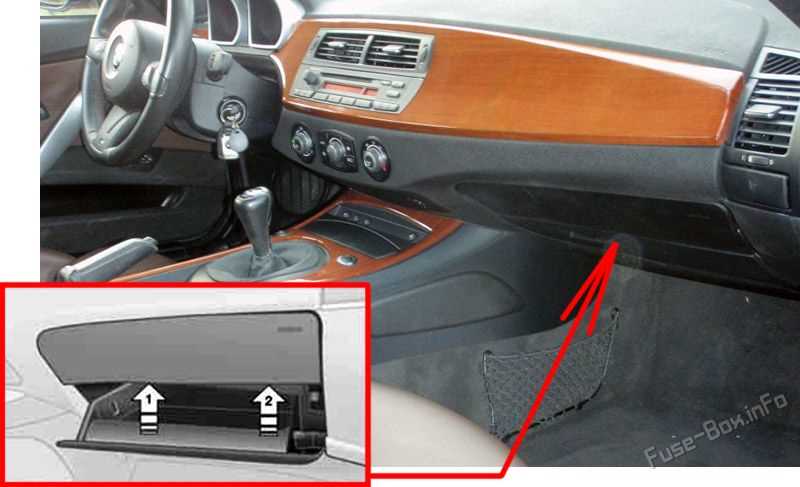 2004 bmw z4 fuse box diagram