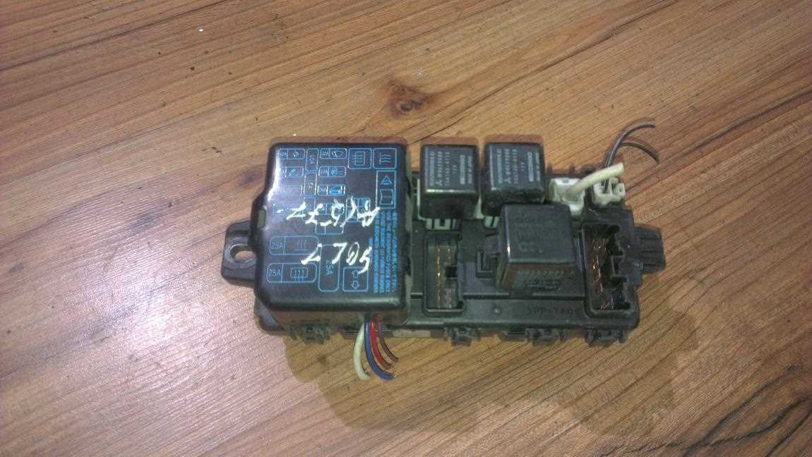 1995 pajero fuse box diagram