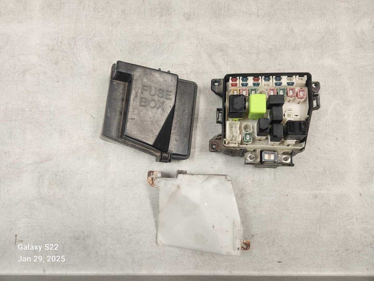 mazda familia fuse box diagram