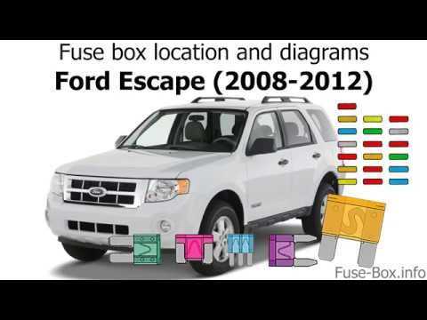 2012 ford escape fuse box diagram