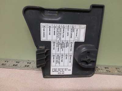 97 honda accord interior fuse box diagram