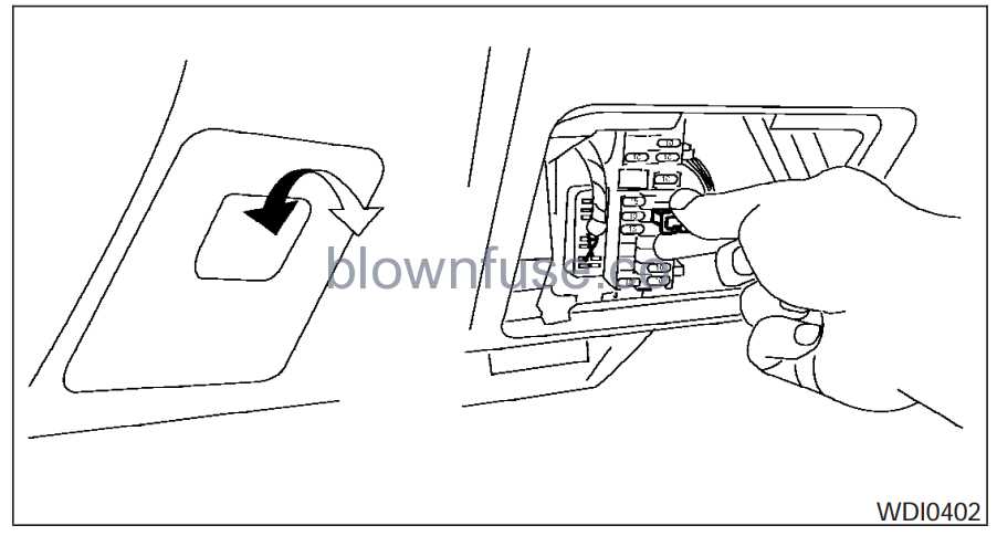 2003 nissan altima 2.5 fuse box diagram
