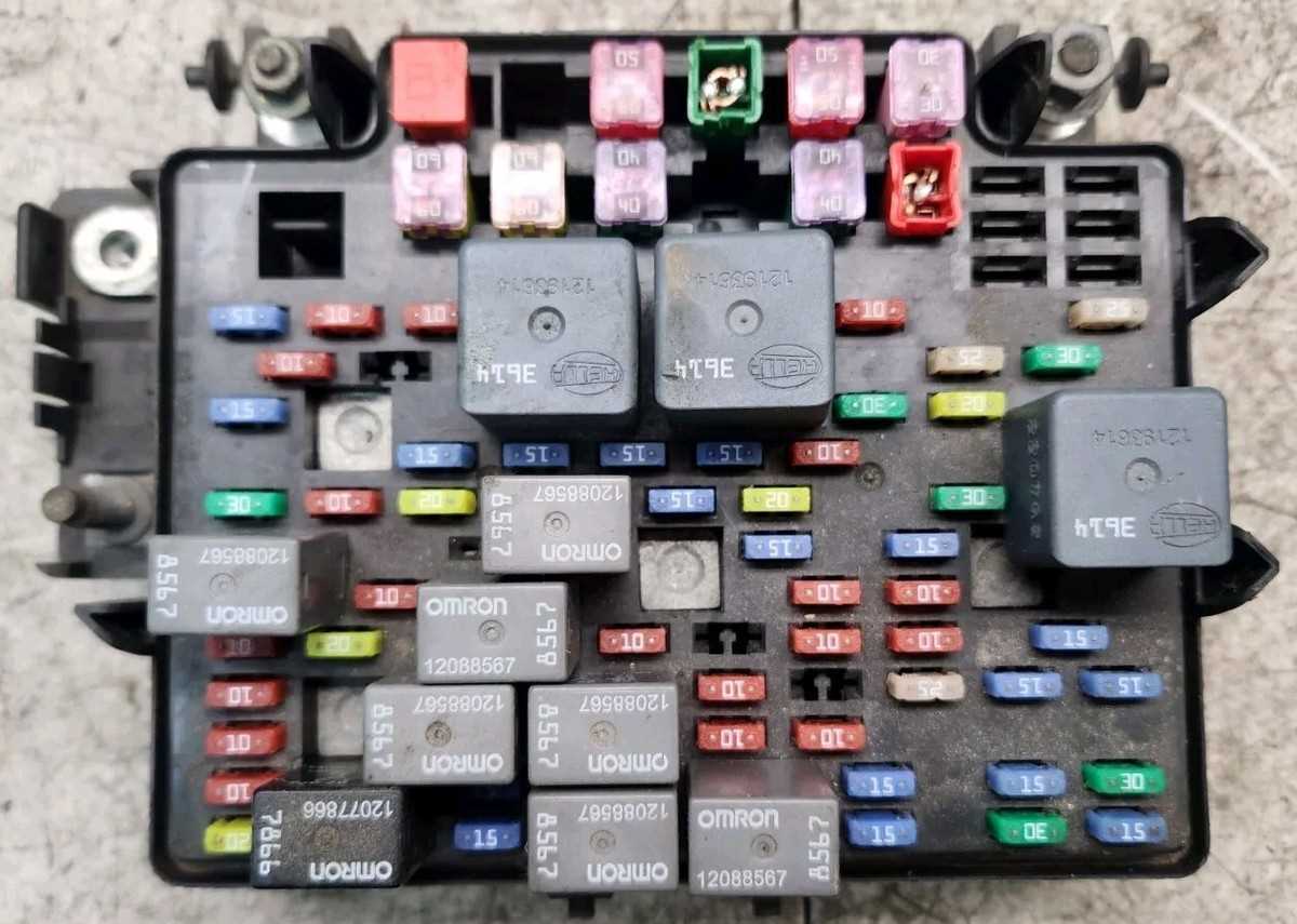 2003 chevy suburban fuse panel diagram