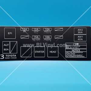 1994 corolla fuse box diagram