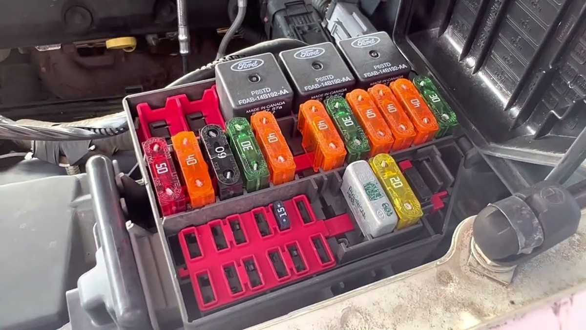 2001 lincoln town car fuse box diagram