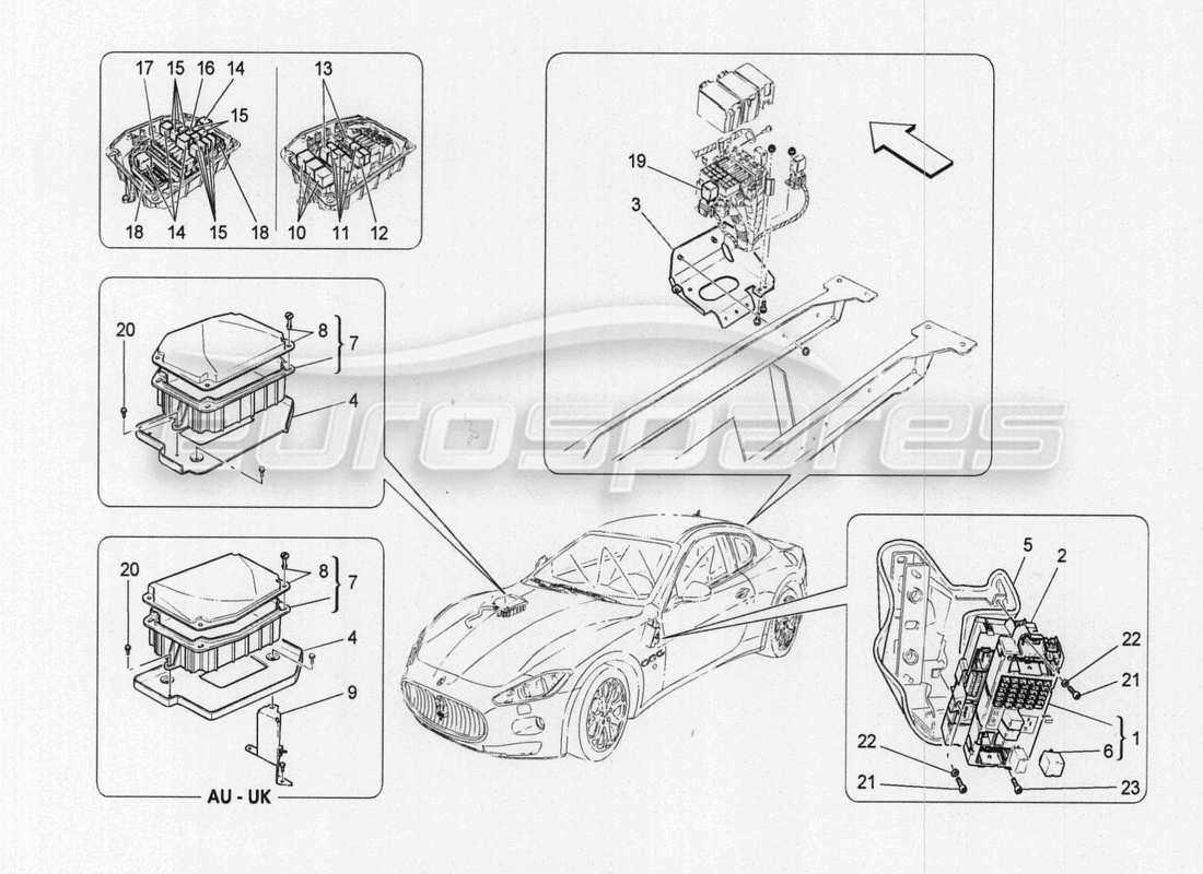 maserati fuse box diagram