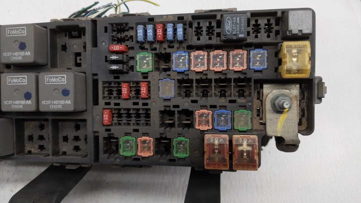 2007 fusion fuse box diagram