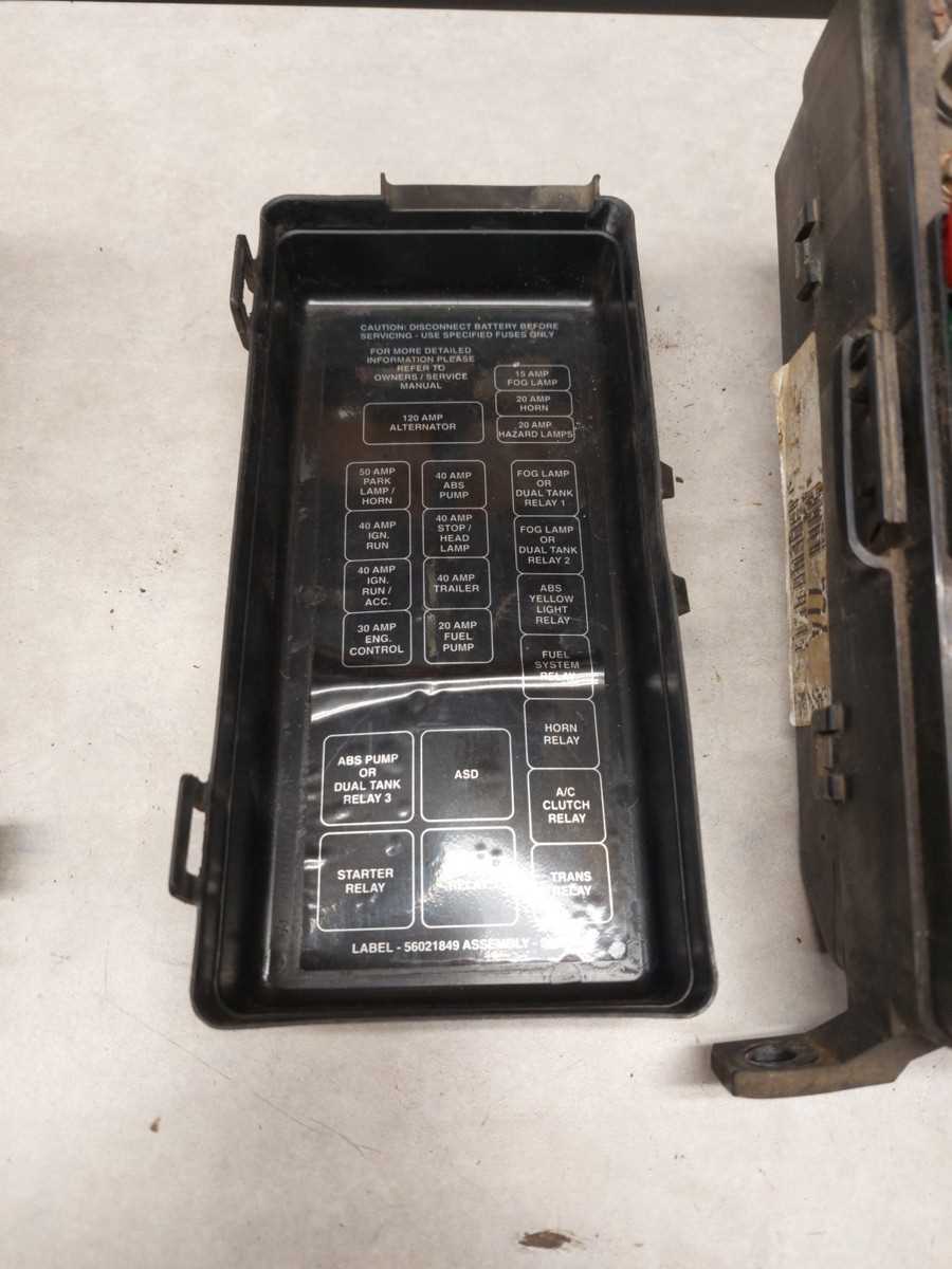 96 ram 1500 fuse diagram