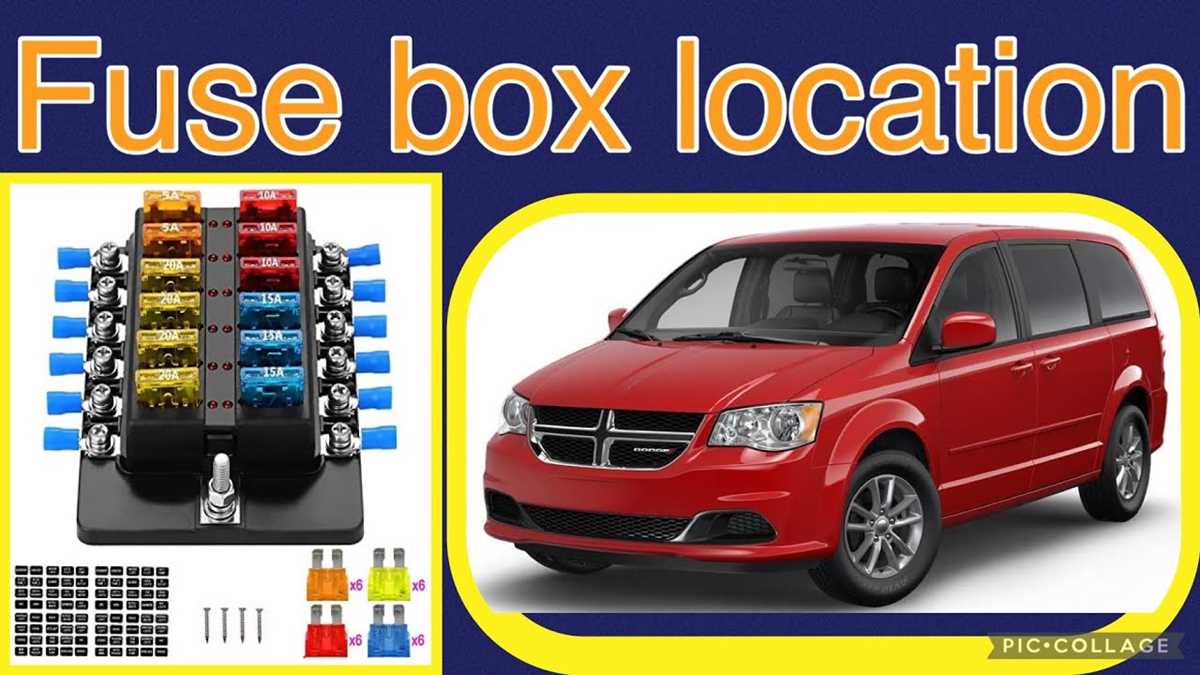 2008 dodge caravan fuse box diagram